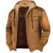 Hanxiulin plush jacket oversize warm lined fleecemantel men's winter jacket jacket long hood fleece jacket oversized light quilted jacket coat outerwear fleecet