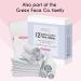 Green Face Co 20 Microfibre Makeup Remover Wipes with Laundry Bag | Pack of 20cm x 20cm Reusable Soft Facial Cloths for Beauty Routine | Perfect Make Up Removing Towel or Cleansing Cloth - Buy Online on GoSupps.com