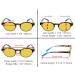 Eyekepper 3 Pack Round Blue Light Blocking Reading Glasses for Women - Stylish Amber Tinted +0.50 Strength Readers - Buy Online on GoSupps.com