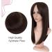 S-Noilite 18 Inch Hair Topper for Thinning Hair - Big Base Women's Hair Loss Extensions - Clip in Fringe Pieces 8B - Buy Online on GoSupps.com