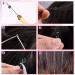 Pink Silver Hair Tinsel Kit - Glitter Hair Extensions for Women, Girls & Kids (48 Inch, 3000 Sparkling Strands) - Heat Resistant Fairy Tinsel Accessories with Tools in 2 Colors - Buy Online on GoSupps.com
