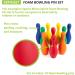 Champion Sports Multicolor Weighted Foam Bowling Pins Set - Ideal for Training & Kids Games - Buy Online on GoSupps.com
