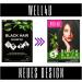 WELL4U - Black Hair Shampoo - Shampoo for Gray Hair - Is your natural hair color black Do you want to get your dark hair color back  - Buy Online on GoSupps.com