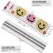 Shop Stylish Pastel Smiley Face Resistance Bands - Fabric Exercise & Fitness Bands for Optimal Performance - Buy Online on GoSupps.com