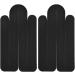 Kinesiology Tape Breathable Kinesiology Athletic Tape - Sports Tape for Knee Shoulder and Elbow Precut Strips for Muscle Relief and Joint Support Pochy Black 2 pieces per bag - Buy Online on GoSupps.com
