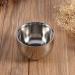 Premium Stainless Steel Shaving Soap Bowl for Men | Shaving Foam Tool & Brush | Perfect for Smooth Shaves - Buy Online on GoSupps.com