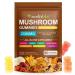 Lions Mane Mushroom Gummies Supplement Blend Organic Reishi Cordyceps & More Boosts Energy Memory Immunity - 80 Gummies (1)