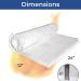 Simond Store 8LB 2600F Ceramic Fiber Blanket 1 x 12 x 24- High Temp Insulation for Forge, Furnace, Stove, Oven & Kiln - Includes Knife - Dishwasher Safe - Buy Online on GoSupps.com