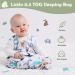 Lictin Baby Sleeping Bag 0.5 Tog - Adjustable 2pcs Baby Swaddle Sack for Infant Toddler 18-36 Months - Wearable Blanket Sleeping Sack - Buy Online on GoSupps.com
