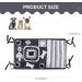 Ieuumler Sniffing Carpet Dog Training Mat - Washable Feed Mat & Intelligence Toy for Natural Feeding & Stress Relief | FC009 Gray & White - Buy Online on GoSupps.com