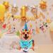 Blue Dog Birthday Bandana & Party Hat Set - Cute Boy Girl Dog Outfit for Cat & Dog Party Supplies - Buy Online on GoSupps.com