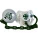 Elche CF Unisex Baby Elche FC Pacifier + Brooch Green 0 Months