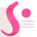 Shop Hot Pink Tape Extensions - 10pcs Real Hair 55cm 30g Invisible Tape In Extensions for Girls - Buy Online on GoSupps.com