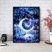 5D Moon Diamond Painting Kit for Adults - DIY Full Drill Butterfly Design - Gem Art and Crafts for Home Decor - 12X16 Inch Brown - Buy Online on GoSupps.com