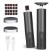 Ranrose Multifunction Electric Callus Remover for Feet - 2 in 1 Rechargeable Portable Electric Foot File with Replaceable Nail Drill Bit - 6 Adjustable Speeds Professional Pedicure Tools for Feet 2 in 1 Electric Callus Remover Black
