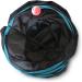 Feline Ruff Premium 3 Way Cat Tunnel - Extra Large 12 Diameter, Extra Long, Collapsible Play Toy for Cats and Other Pets - Black/Blue - Buy Online on GoSupps.com