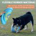 LaRoo Frisbee Dog Toy - 24.5cm Flying Disc for Dogs Natural Rubber Perfect for Land & Water | Shop Now! - Buy Online on GoSupps.com