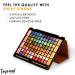 Toysical All In One Makeup Kit - 88 Colors Highly Pigmented Eyeshadow Palette in Leather Case for Girls Teens & Women - Perfect Makeup Set for Beginners & Pros - Buy Online on GoSupps.com