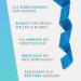 Blue Finger Pavement Self-Adhering Tape - 8 Rolls Waterproof & Dirt-Repellent Elastic Paving Solution (2.5cm x 4.5m) - Ideal for International Shipping - Buy Online on GoSupps.com