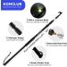 KOMCLUB Telescoping Boat Hooks - 3 Stage Aluminum Push Pole - Lightweight & Floating - Non-Slip Rubber Handle - Durable Boating Accessories - Multi-Color Rust-Resistant Boat Gaff - 12FT - Buy Online on GoSupps.com