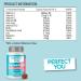 Skin Hair and Nails Gummies with Biotin, Zinc & Selenium - Strawberry Flavoured (120 ct) - Buy Online on GoSupps.com