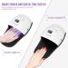 Oukaide 2 in 1 UV Lamp Nail Dryer - 48W LED Device for Gel Polish & Shellac with Timepiece Sensor | Fast-Drying Nail Care - Buy Online on GoSupps.com