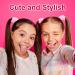 OIIKI Pink Fuzzy Hair Scrunchies - 14pcs Faux Rabbit Fur Bands for Girls and Women - Buy Online on GoSupps.com