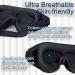 Eye Mask for Lash Extensions - 3D Contoured Sleep Mask with Zero Eye Pressure - Buy Online on GoSupps.com