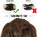 Yamel Chocolate Brown Messy Bun Scrunchie | Women's Curly Hair Bun Extension - Buy Online on GoSupps.com