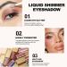 Liquid Glitter Eyeshadow & Eyeliner - Waterproof Long-Lasting Quick-Drying Metallic Shimmer for Stunning Eye Looks - H09 - Buy Online on GoSupps.com
