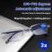 FDJZXW Intelligent Zoom Reading Glasses - 2 Pairs Multifocal Frameless Anti-Blue Light Glasses for Presbyopia - Ideal for Car Use - Buy Online on GoSupps.com