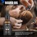 Beard Grooming Kit for Men - Beard Growth Set with Oil, Shampoo, Balm, Comb, Brush, Scissors - Best Men's Beard Gifts with Menthol - Buy Online on GoSupps.com