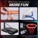 LED Basketball Hoop Light | Remote Control Waterproof Rim Lights | 17 Colors 7 Modes | Super Bright Goal Accessories | Outdoor Game Training | Kids Adults Boys - Buy Online on GoSupps.com