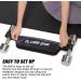 Lara Star Hip Thrust Belt - Booty Belt for Glute Bridge & Lunges | Best Hip Belt Pad for Butt Workouts with Dumbbells & Kettlebells - Light Pink - Buy Online on GoSupps.com