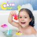 EUCOCO Dinosaur Bath Toys for 1-5 Year Old Boys and Girls - Light Up Toddler Bath Toys - Perfect Birthday Gifts for Kids - Colorful and Fun - Buy Online on GoSupps.com