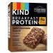 Kind Breakfast Bars Variety Pack - Dark Chocolate Cocoa, Honey Oat, Peanut Butter, Almond Butter, Peanut Butter Banana Maple Cinnamon, Blueberry Almond - 5 Box (8ct each) - Buy Online on GoSupps.com