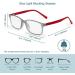 Kids Blue Light Glasses for Ages 5-16 | Anti Eyestrain Computer TV Phone Tablet Glasses for Boys & Girls - Red & Gray - Buy Online on GoSupps.com