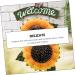 Zerodeko Strawberry Decor 1pc Wall Decoration Metal Outdoor Decor Welcome Hanging Sign Outdoor Wedding Decorations Garden Welcome Board Adornment Retro Decor Sunflower The Sign Acrylic - Buy Online on GoSupps.com