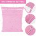 Fingertoys Waterproof Diaper Bag Set - Nasbagen Reusable Wet/Dry Cloth Diaper Bags for Baby Travel (Pink & Purple) - Buy Online on GoSupps.com