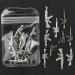 3D Metal Gun Nail Charms - Luxury Alloy Weapon Nail Charms for Nails - 10pcs/set - Buy Online on GoSupps.com