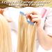288 Pcs Double Sided Tape in Hair Extensions with Rat Tail Combs | Adhesive Extension Replacement Tape | Hair Tape Tabs for Women Girls (Blue Pink) - Buy Online on GoSupps.com