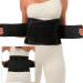 RAKZU Breathable Back Brace Lumbar Support Belt | Size Medium | Pain Relief for Women Men - Herniated Disc, Sciatica, Heavy Lifting - Dual Adjustable Straps - Buy Online on GoSupps.com