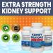 Kidney Cleanse Detox & Repair - Created by Kidney Health Expert Living w/Transplant - US Made Kidneys Support Supplement for Detox Flush Renal Vitamins & Renal Restoration 90 Capsules 90 Count (Pack of 1) - Buy Online on GoSupps.com