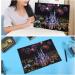 Rainbow Scratch Art Painting Sketch Pad | DIY Night View Scratchboard Kit for Kids & Adults | Engraving & Craft Set | Creative Gift | 16'' x 11.2'' with 3 Tools | Dream Castle Design - Buy Online on GoSupps.com