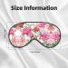 Buy Garden Peony Soft Sleep Eye Mask - Breathable Eye Patch for Travel & Relaxation | Best Comfort for Women - Buy Online on GoSupps.com