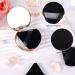 6-Piece Triangle Powder Puff Set | Soft Velour Makeup Sponges for Loose & Body Powder | Black Beauty Tools - Buy Online on GoSupps.com