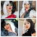 Cruella Wig for Ladies - Short Bob Curls Cosplay Costume Party Wig | Natural Cruella Devil Costume 047J - Buy Online on GoSupps.com