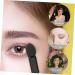 Baluue 100pcs Mini Eyeshadow Swab Foam Eyeshadow Eyelash Spoolie Mascara Wand Plastic Black - Buy Online on GoSupps.com