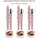 Eyebrow Pencil with 4 Fork Tip Magic Eyebrow Pencil 3D Eyebrow Pen Microblading Brow Pencil Creates Natural Makeup Stay on All Day Create Natural Hair-Like Defined Brows Last All-Day(Light Brown) - Buy Online on GoSupps.com