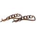 Celluloid Acetate Tortoise Shell Caravan Slide Barrettes - Non Metal Chain, Set of 2 - Buy Online on GoSupps.com